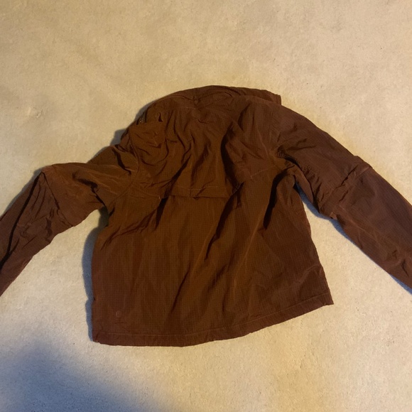 lululemon athletica convertible ripstop hiking jacket sz 6 - Picture 4 of 4